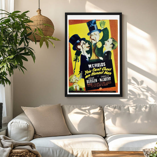 "You Can't Cheat An Honest Man" (1939) Framed Movie Poster