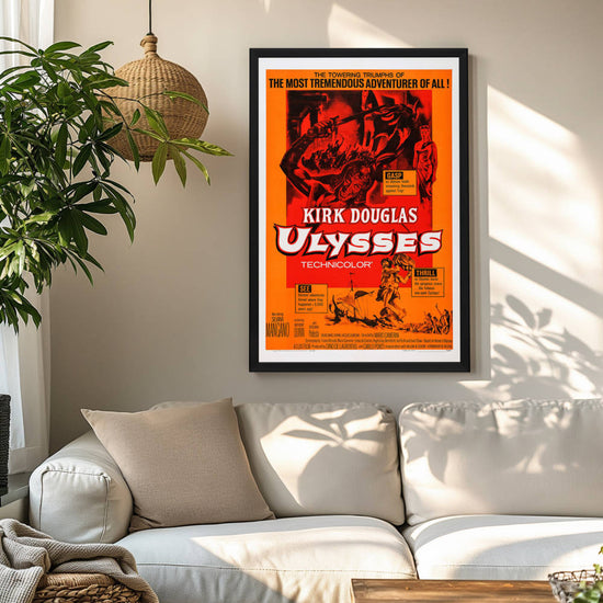 "Ulysses" (1955) Framed Movie Poster