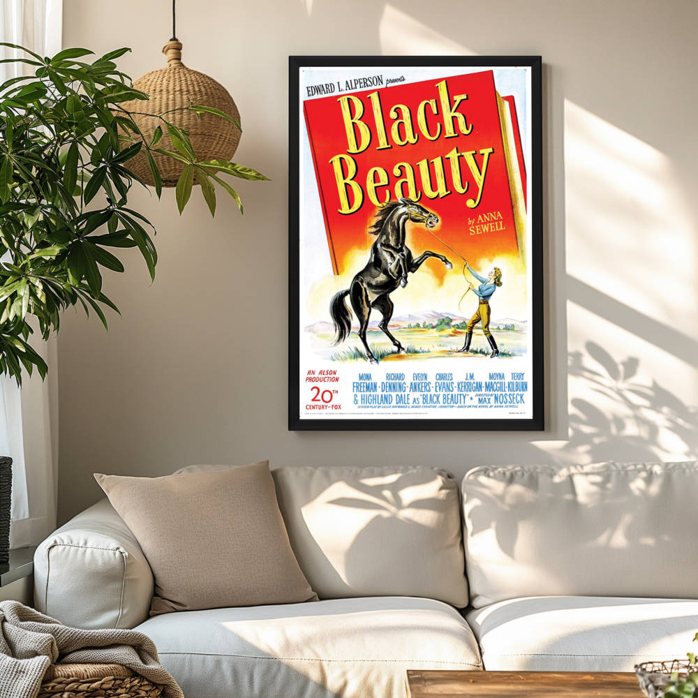 "Black Beauty" (1946) Framed Movie Poster