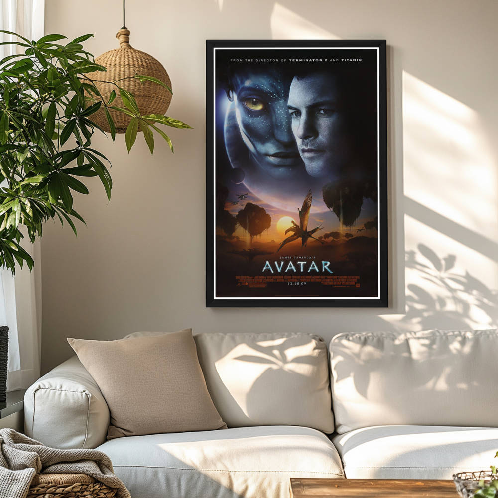 "Avatar" (2009) Framed Movie Poster