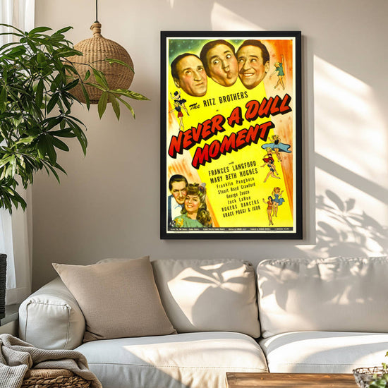 "Never A Dull Moment" (1950) Framed Movie Poster