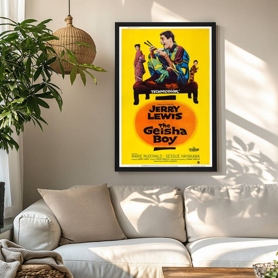 "Geisha Boy" (1958) Framed Movie Poster