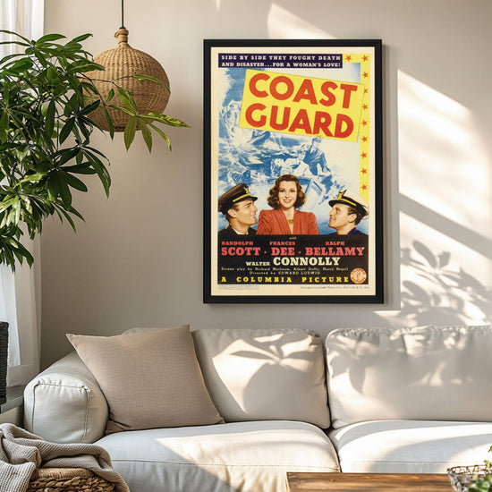 "Coast Guard" (1939) Framed Movie Poster