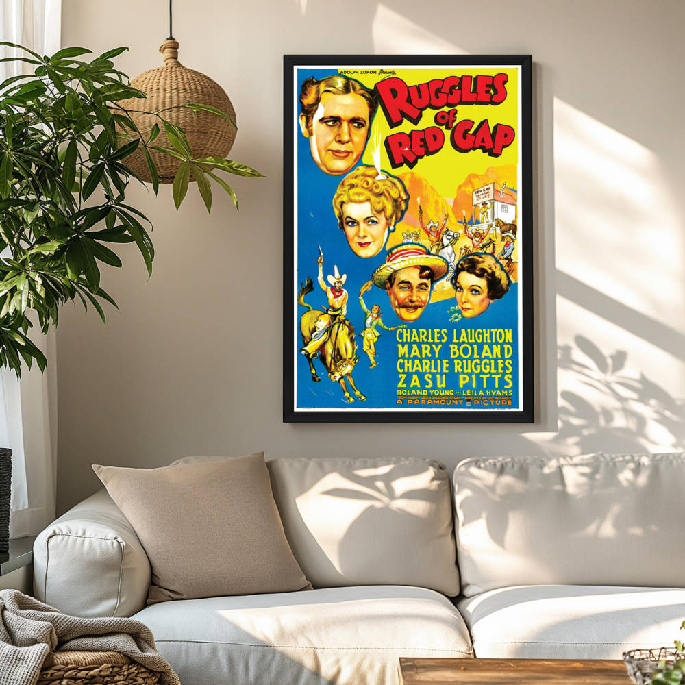 "Ruggles Of Red Gap" (1935) Framed Movie Poster