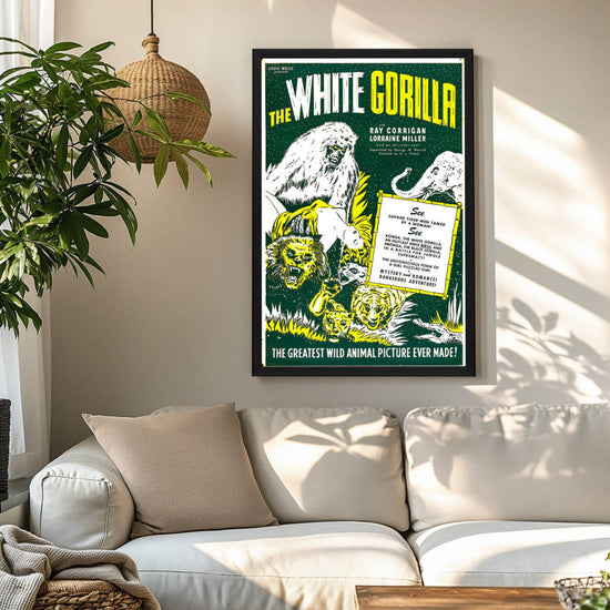 "White Gorilla" (1945) Framed Movie Poster