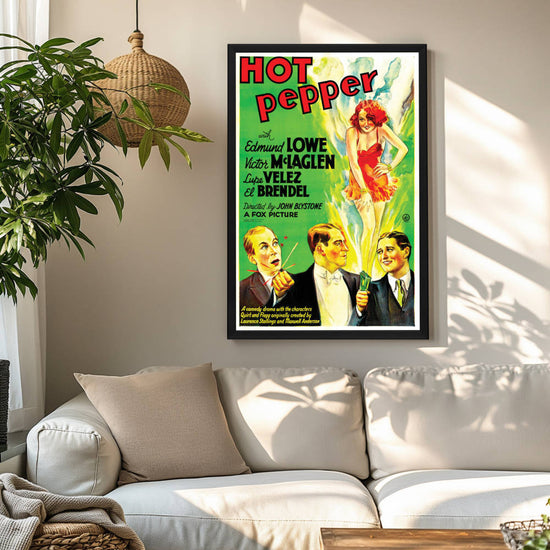 "Hot Pepper" (1933) Framed Movie Poster