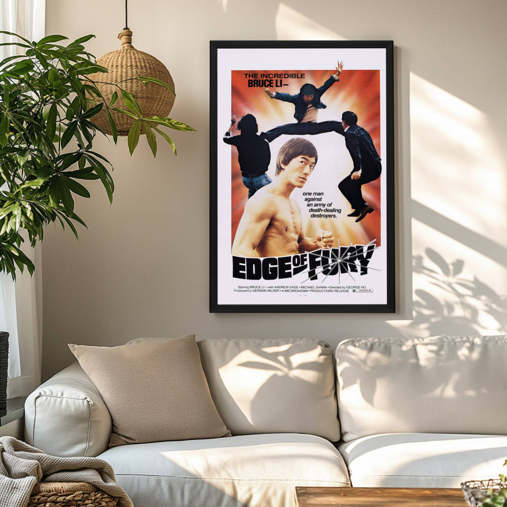 "Edge Of Fury" (1978) Framed Movie Poster