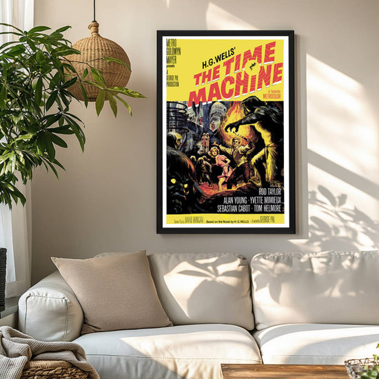 "Time Machine" (1960) Framed Movie Poster