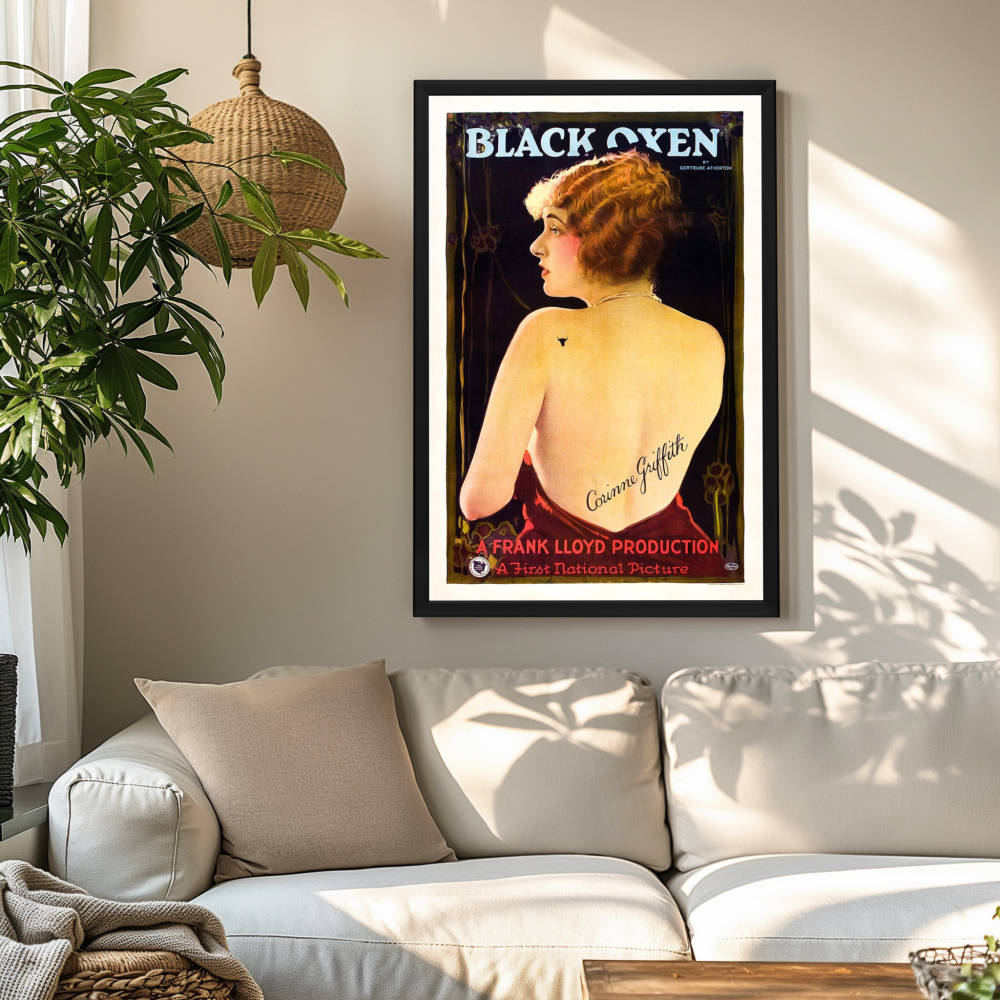"Black Oxen" (1923) Framed Movie Poster