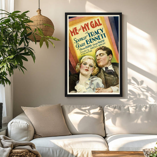 "Me And My Gal" (1932) Framed Movie Poster