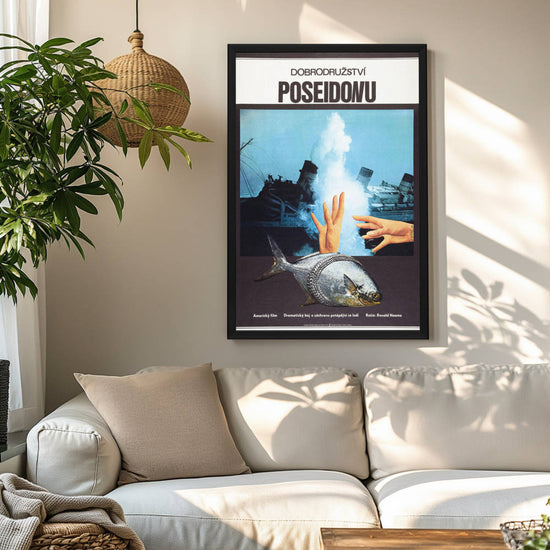 "Poseidon Adventure" (1972) Framed Movie Poster