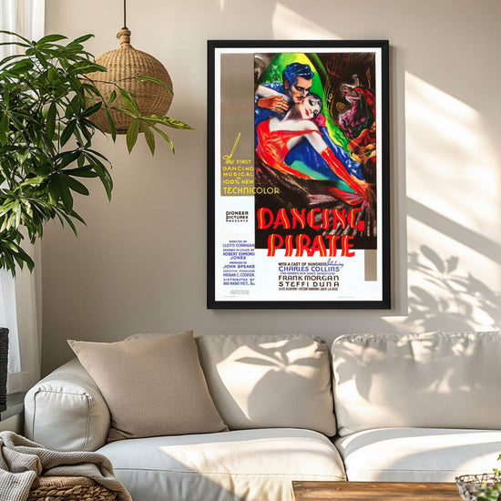 "Dancing Pirate" (1936) Framed Movie Poster