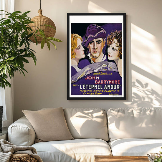 "Eternal Love (French)" (1929) Framed Movie Poster