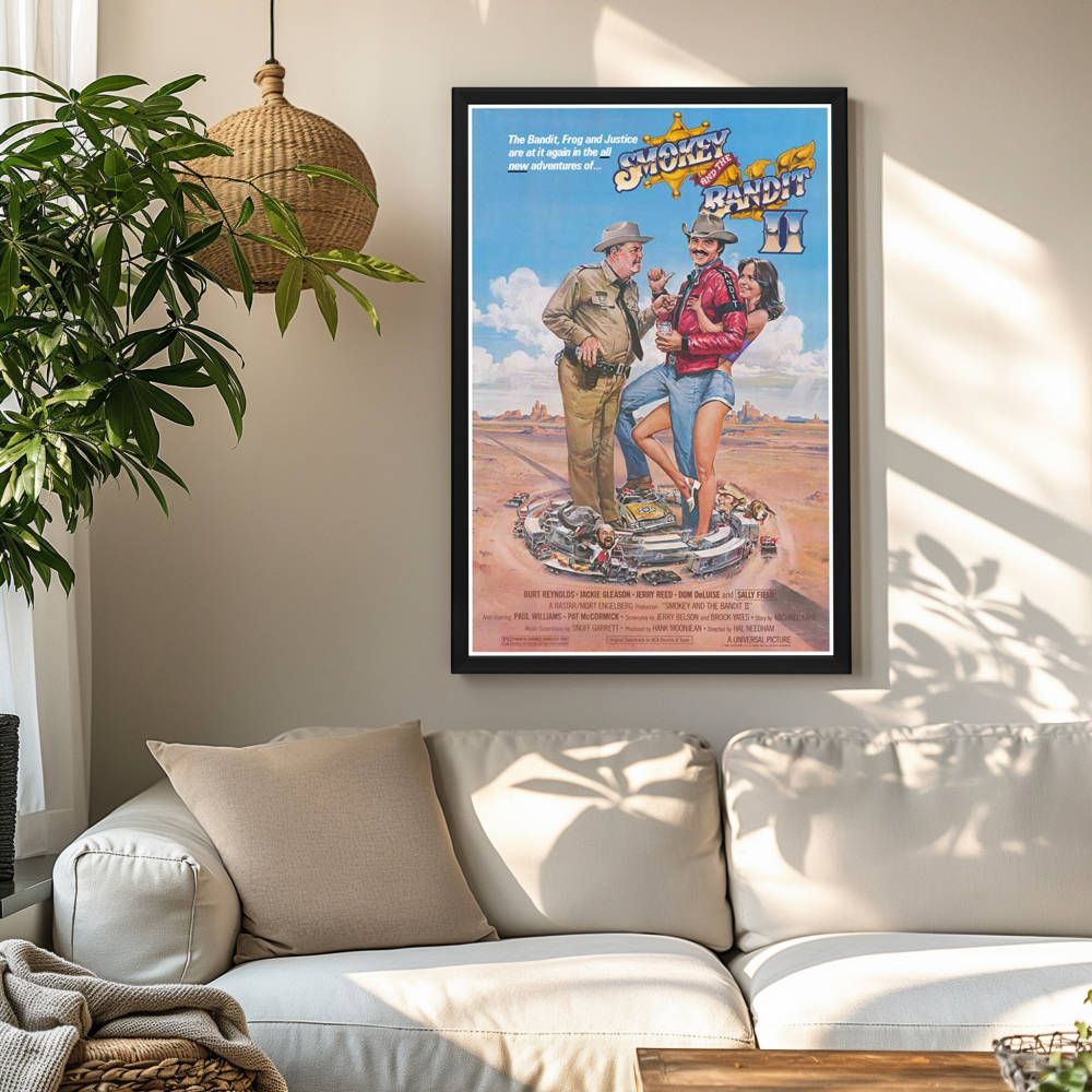 "Smokey and the Bandit 2" Framed Movie Poster