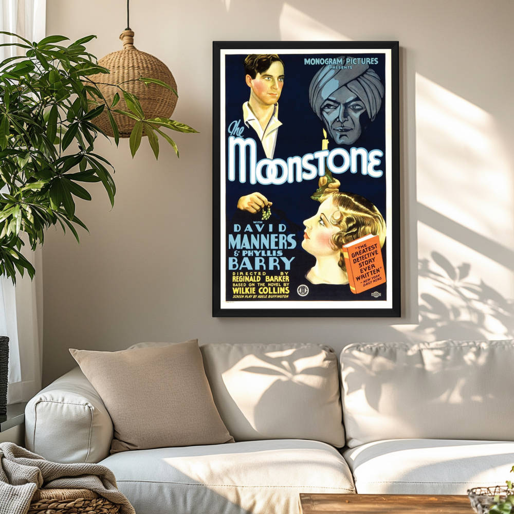 "Moonstone" (1934) Framed Movie Poster