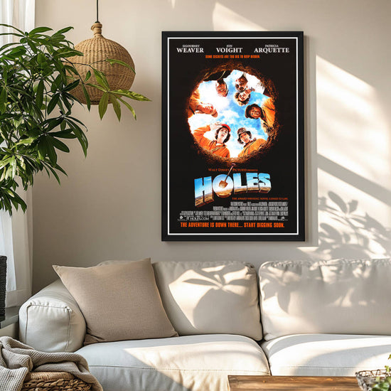 "Holes" (2003) Framed Movie Poster