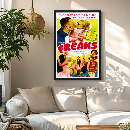 "Freaks" (1932) Framed Movie Poster