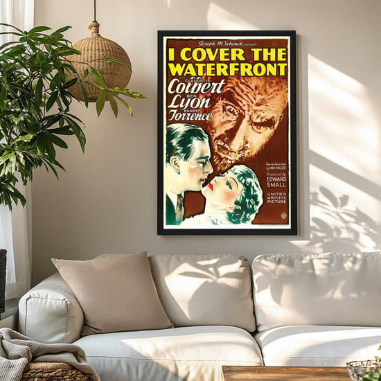 "I Cover The Waterfront" (1933) Framed Movie Poster