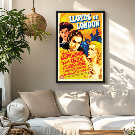 "Lloyds Of London" (1937) Framed Movie Poster