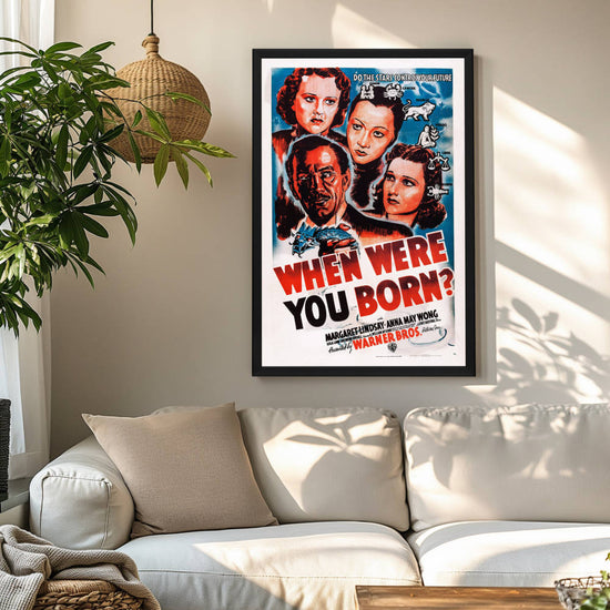 "When Were You Born" (1938) Framed Movie Poster