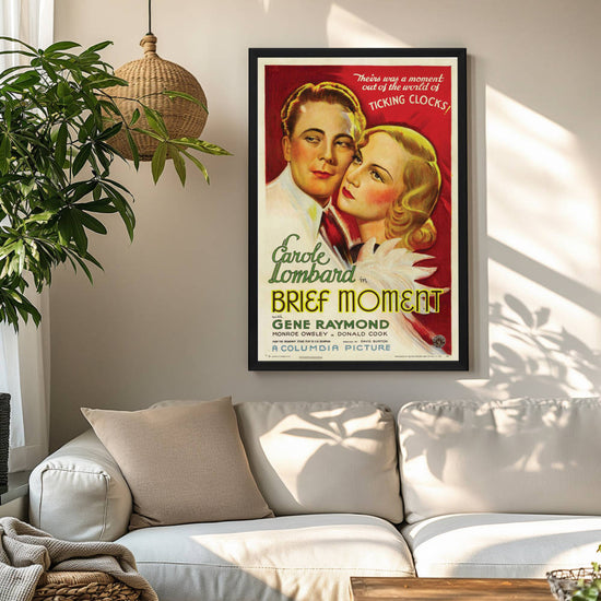 "Brief Moment" (1933) Framed Movie Poster