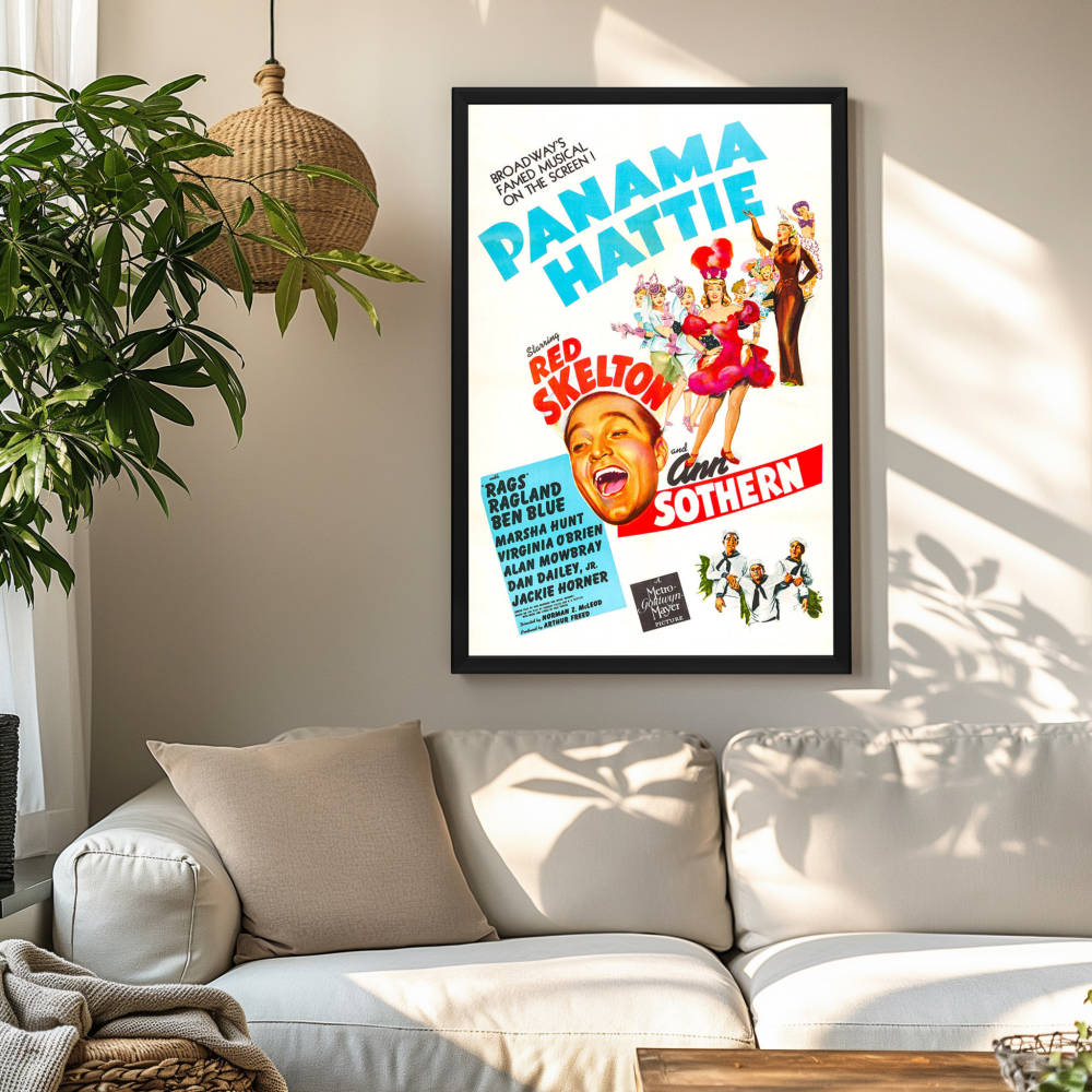 "Panama Hattie" (1942) Framed Movie Poster