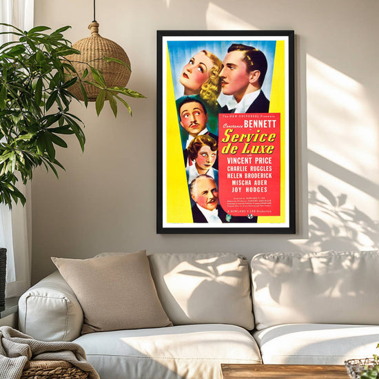 "Service De Luxe" (1938) Framed Movie Poster