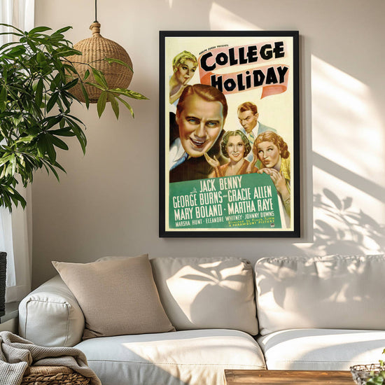 "College Holiday" (1936) Framed Movie Poster