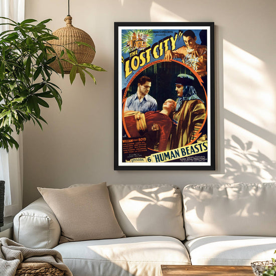 "Lost City" (1935) Framed Movie Poster