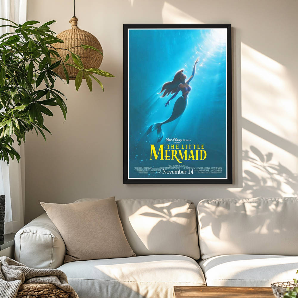 "Little Mermaid" Framed Movie Poster