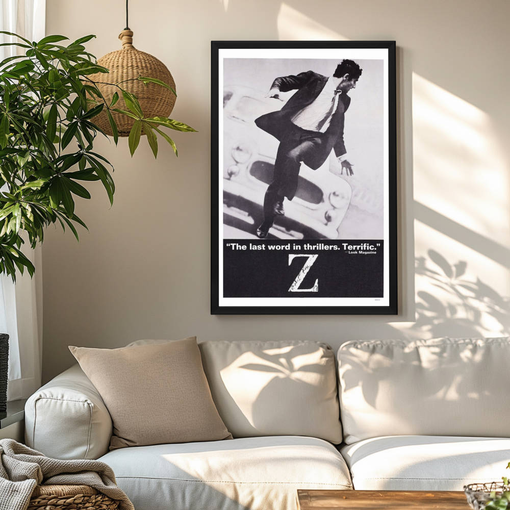 "Z" (1969) Framed Movie Poster
