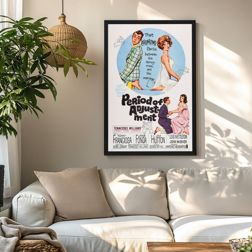 "Period Of Adjustment" (1962) Framed Movie Poster