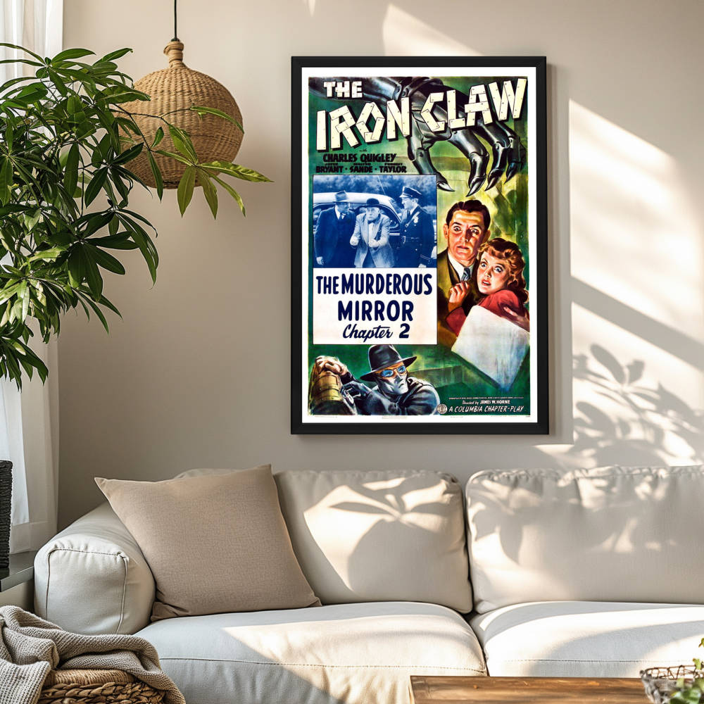 "Iron Claw" (1941) Framed Movie Poster