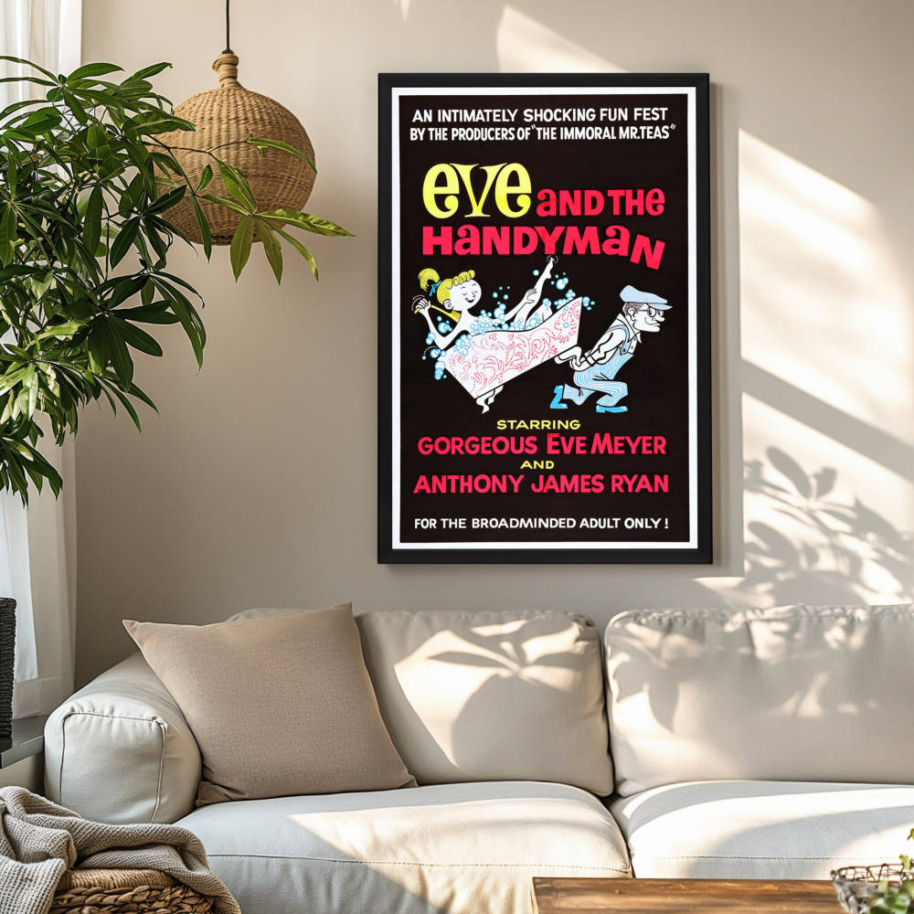 "Eve And The Handyman" (1961) Framed Movie Poster