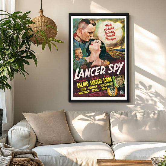 "Lancer Spy" (1937) Framed Movie Poster