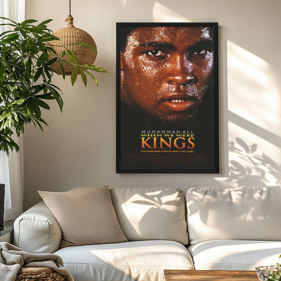 "When We Were Kings" Framed Movie Poster