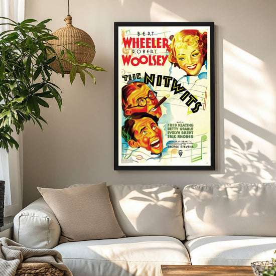 "Nitwits" (1935) Framed Movie Poster