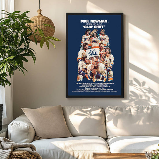 "Slap Shot" (1977) Framed Movie Poster