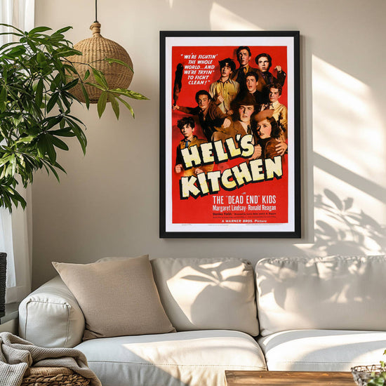 "Hell's Kitchen" (1939) Framed Movie Poster