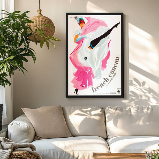 "French Cancan" (1954) Framed Movie Poster
