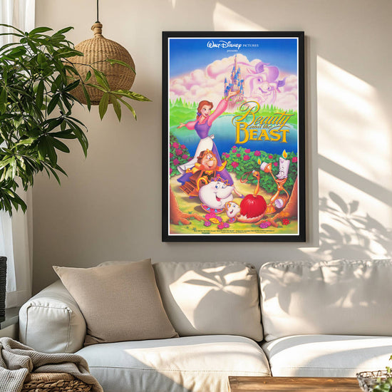 "Beauty and the Beast" Framed Movie Poster