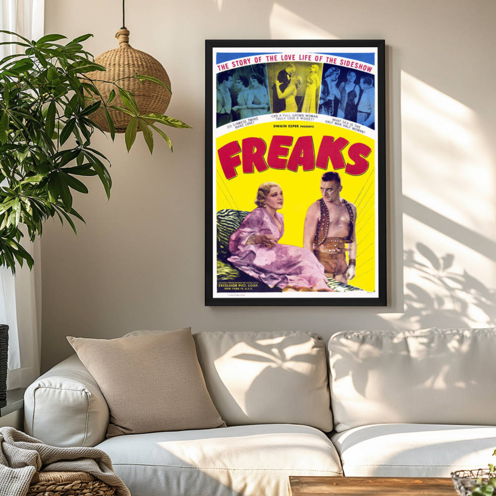 "Freaks" (1932) Framed Movie Poster