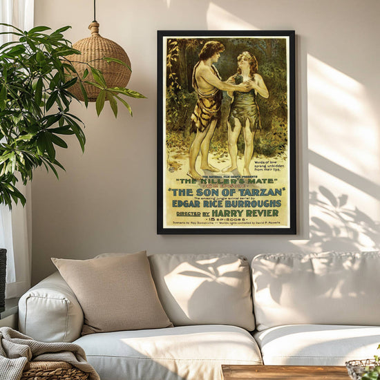 "Son Of Tarzan" (1920) Framed Movie Poster