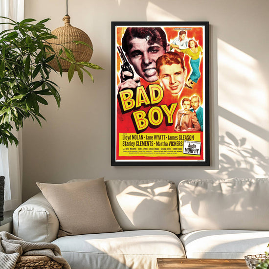 "Bad Boy" (1949) Framed Movie Poster