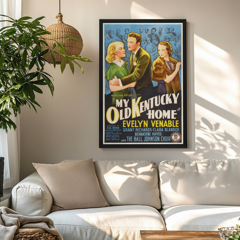 "My Old Kentucky Home" (1938) Framed Movie Poster