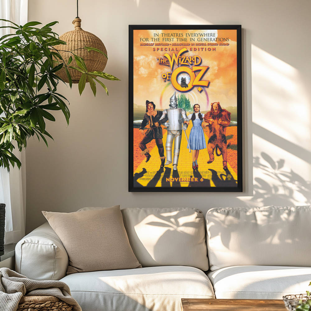 "Wizard Of Oz" (1939) Framed Movie Poster