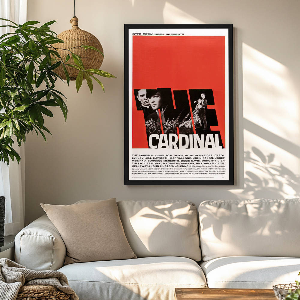 "Cardinal" (1963) Framed Movie Poster