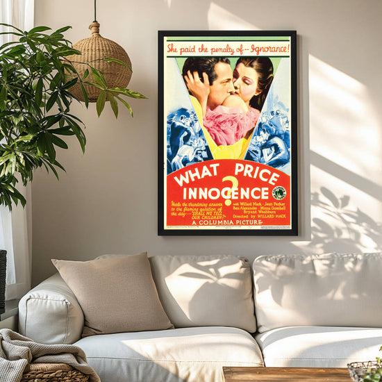 "What Price Innocence?" (1933) Framed Movie Poster