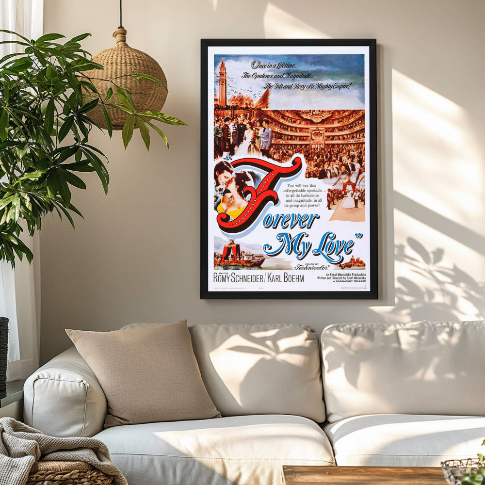 "Forever My Love" (1962) Framed Movie Poster