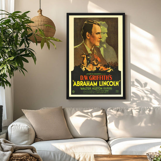 "Abraham Lincoln" (1930) Framed Movie Poster